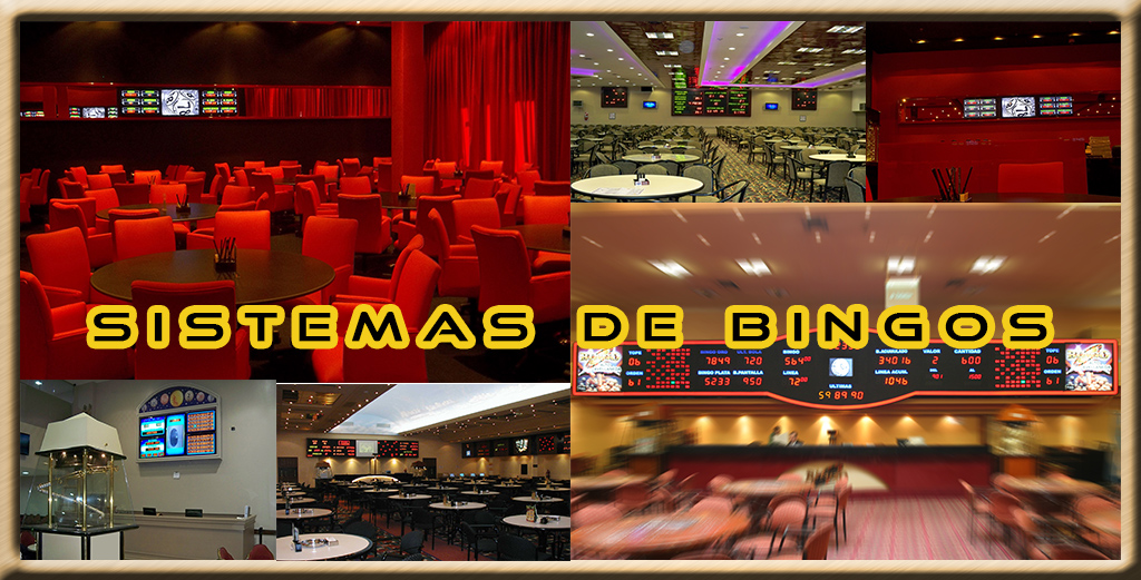 sistemas salas de bingo bolilleros toneles balotas on-line cartones paneles casinos loteria